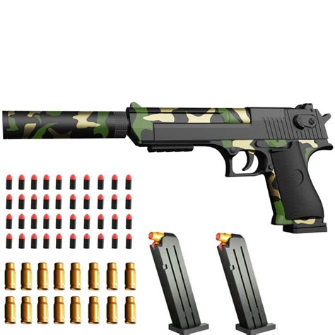 Toy Gun With Soft Bullets Toy Gun With Ejectable Magazine | Desertcart ...