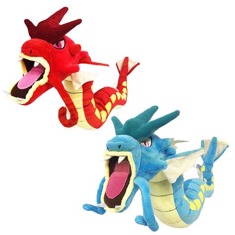 Buy 2Pcs Pok-emon Peluche Gyarados Leviator Garados Animal Plush Toys ...