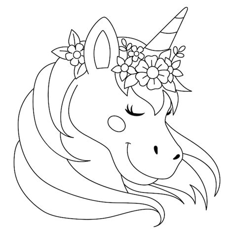 Seite 2 | Ausmalbild Einhorn-Vektoren und -Illustrationen zum ...