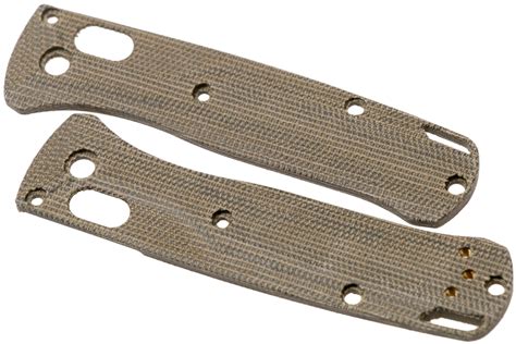 Flytanium Benchmade Mini-Bugout Scales Crossfade, micarta verde ...