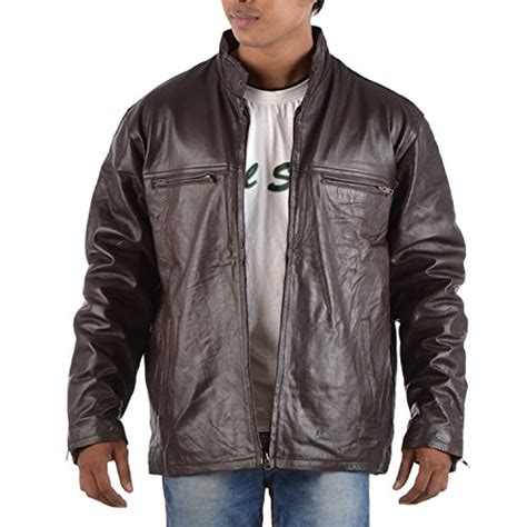 Buy Yas Fashions Men's Regular Fit Leather Winter Jacket ( Y04-XXXXX ...