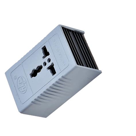 220V to 110V Voltage Converter Adapter – Universal Socket 3-Pin Step ...