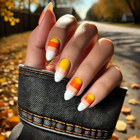 10 Delightful Candy Corn Nail Designs to Capture the Spirit of Fall