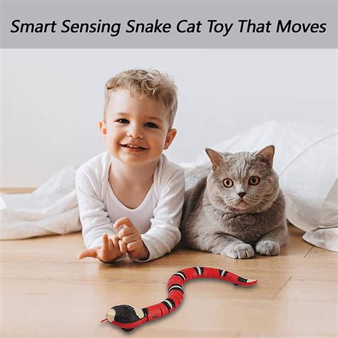 Snake Cat Toy,Electric Snake Electronic Smart | Ubuy India