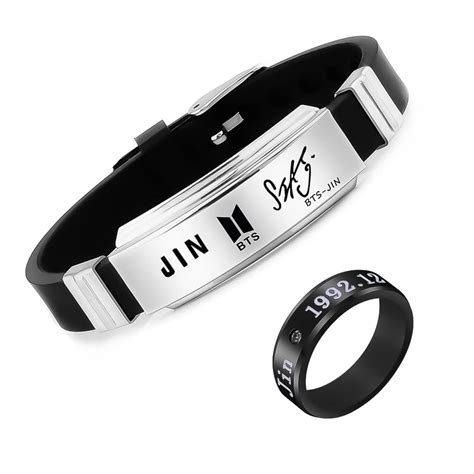 Buy University Trendz BTS Jin Signature Combo - Jin Stainless Steel ...