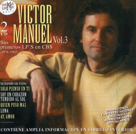 Sus Primeros Albumes: 1978-82: V ctor Manuel: Amazon.in: Music}