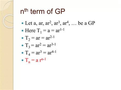Image result for Geometric Progressions Explained