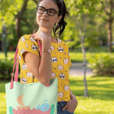 Meow All Over Crop Top- Yellow – Cute Stuff Co.