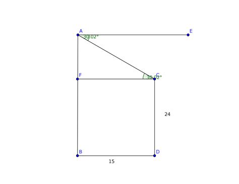 the horizontal distance between two poles is 15 m .the angle of ...