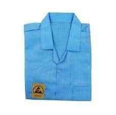 Buy JVM TRADERS ESD Safe Antistatic Blue Checked Unisex Apron/Lab Coat ...