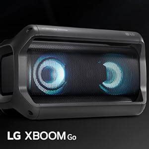 LG XBoom GO PK5 IPX5 Water Resistant Portable Bluetooth Speaker (Black ...