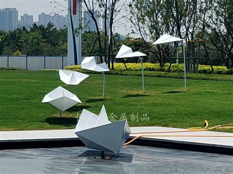 镜面不锈钢镂空船造型雕塑地产水景景观摆件雕塑户外抽象船雕塑 - 知乎