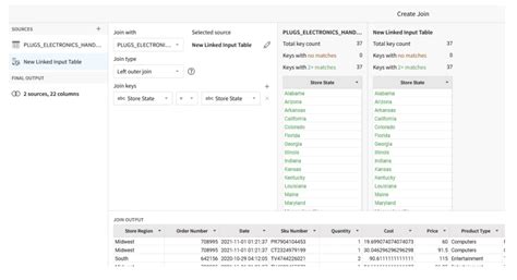 Input Table Example 的图像结果