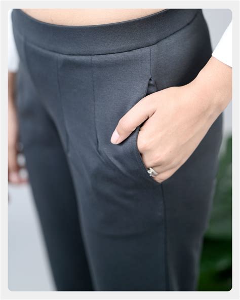 Black cigarette pants & trousers for women - casual & office wear.