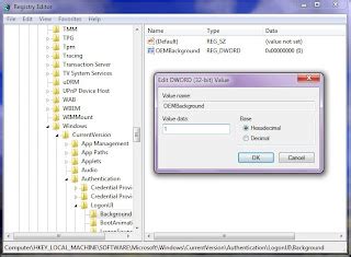GeT sOmThInG nIcE: Customize Your Windows 7 Log on Screen
