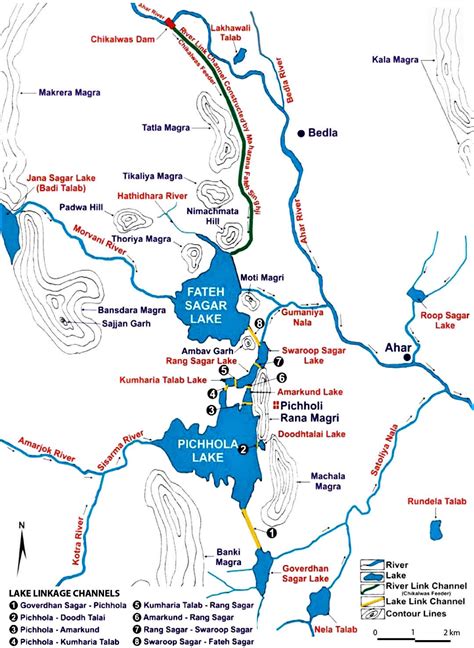 Udaipur Map, Udaipur Tourist Map, Google Map Udaipur - Udaipur City Map