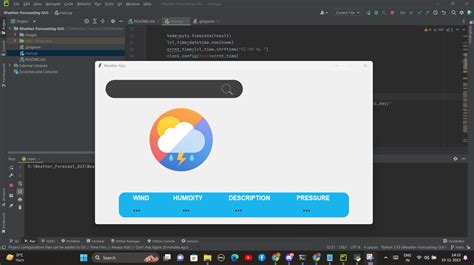 Image result for Python Weather GUI