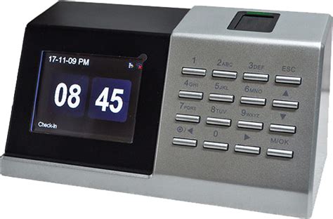 D2 - Countertop WiFi Time Attendance System - Biometric Time Attendance ...