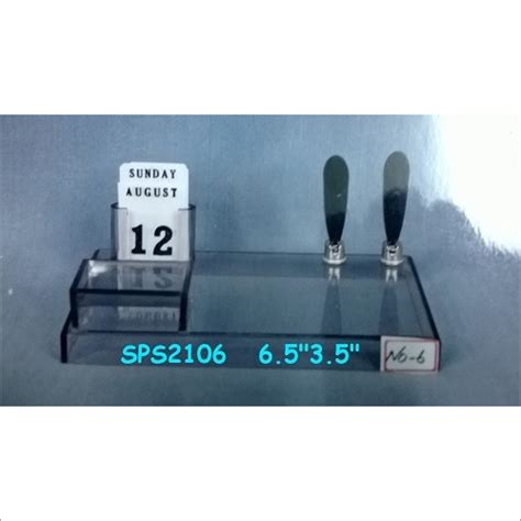 Acrylic Transparent Pen HolderManufacturer,Supplier In Delhi