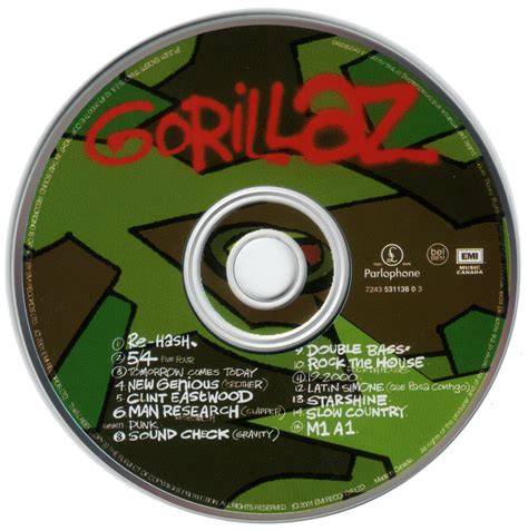 Release “Gorillaz” by Gorillaz - Cover art - MusicBrainz