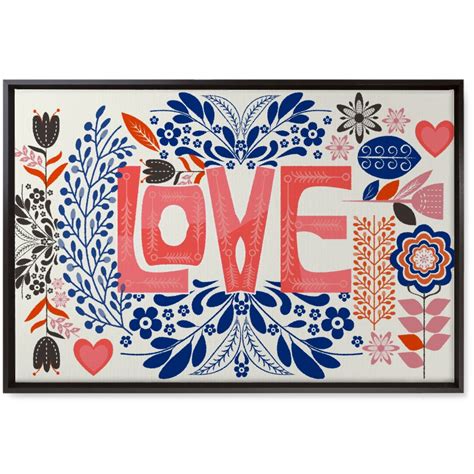 Red And Black Canvas Wall Art | Shutterfly