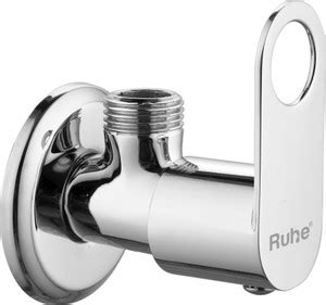 RUHE Orbit Series Brass Angle Valve With Wall Flange Orbit Brass Angle ...