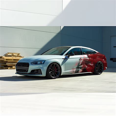 Custom Sedan Car Graphics & Decals for a Bold Look | Motorik Detailing