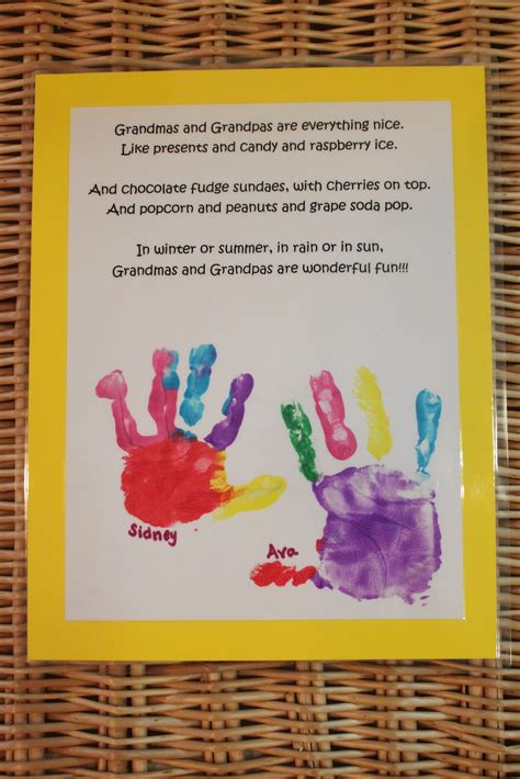 Free Printable Grandparents Day Poems - Printable Calendars AT A GLANCE