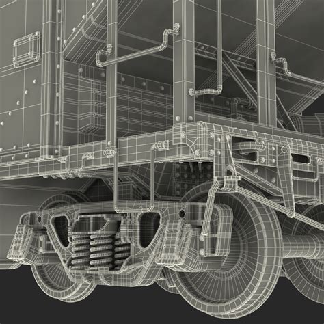 3D Hopper Car Generic model | 3D Molier International