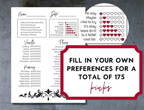 Ultimate Kink List of Kinks and Fetishes, Sex Bucket List, Sex Games ...