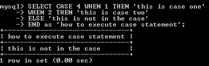 Case When Syntax MySQL 的图像结果