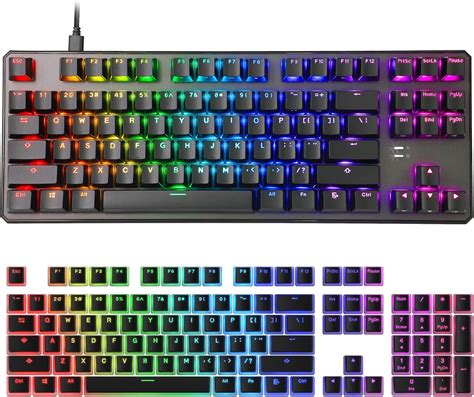 Buy TECWARE Phantom 87 WKeycaps Pudding Black at Ubuy India
