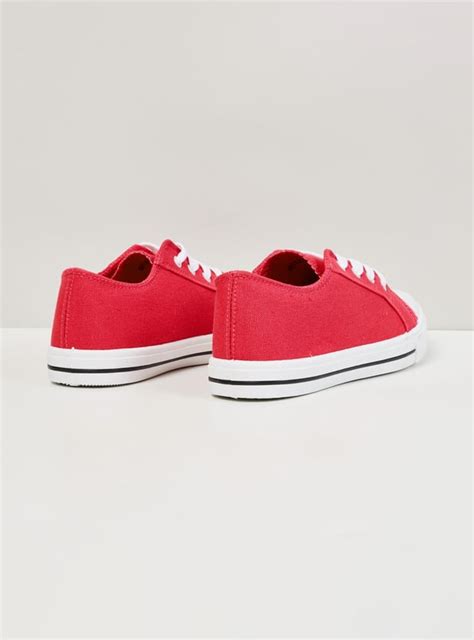 Buy Girls Textured Lace-Up Casual Shoes Online at just Rs. 799.0 ...