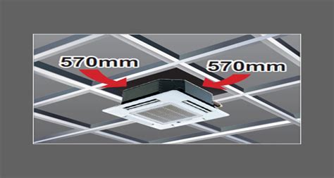 Ceiling cassette (4-way air flow)