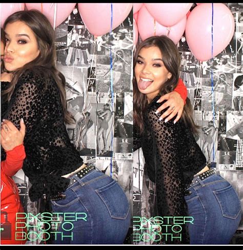 I want to eat Hailee Steinfeld’s fat jewish ass : jerkofftoceleb