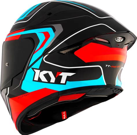 KYT TT Revo Overtech Black Fuxia Gloss Helmet – Roaring Toyz 33