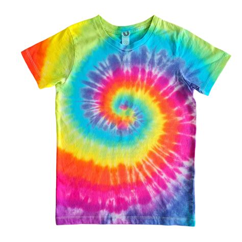 CHILDRENS RAINBOW SWIRL SHIRTS