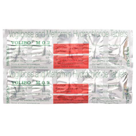 Volibo M 0.2 - Strip of 10 Tablets : Amazon.in: Health & Personal Care