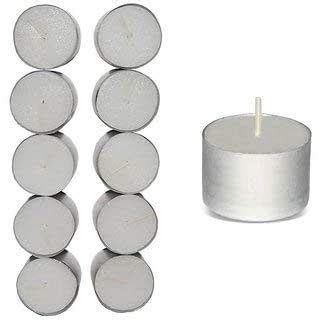 DARSHMOTI ® Paraffin Wax Tealight Candles 8-9 Hours Approx. Burning ...