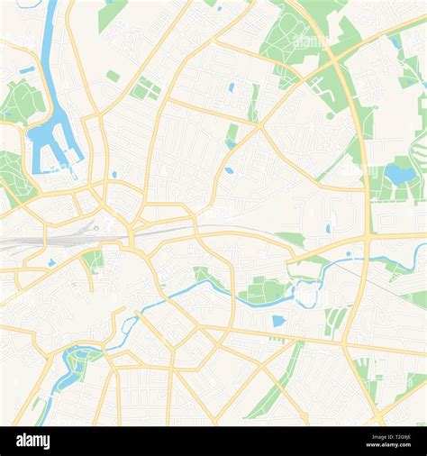 Odense street map Stock Vector Images - Alamy