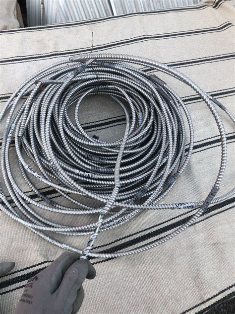 Romex 14/2 wire Three wires with aluminum casing for Sale in Oklahoma ...