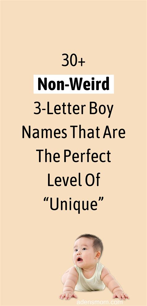 3 Letter Names