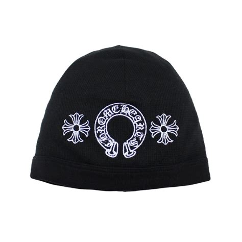 Chrome Hearts Horseshoe Skull Cap Beanie – Black – Chrome Hearts CO