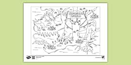 Dinosaur Outlines for Colouring-in | Primary Resources