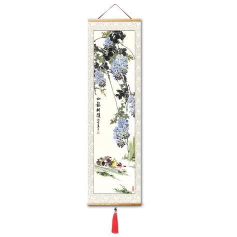 Japanese Wall Scroll Feng Shui Chinese Wall Scrolls Chinese Painting ...