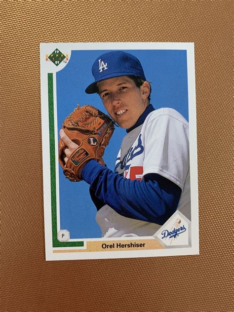 1990 Upper Deck Orel Hershiser #524 Baseball Card | eBay