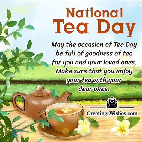 British National Tea Day Messages and Wishes for Tea Lovers (21 April ...