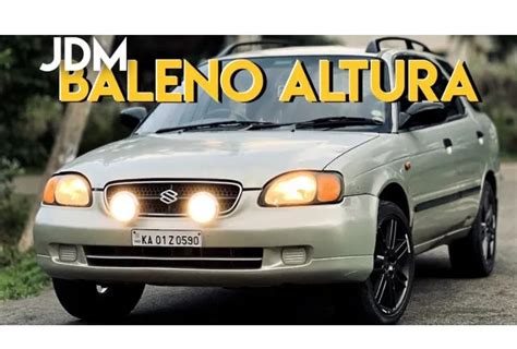 Someone Made A Convertible Out Of A Maruti Baleno Altura, Making It ...