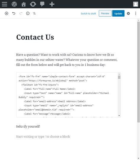 Contact Form HTML Code 的图像结果