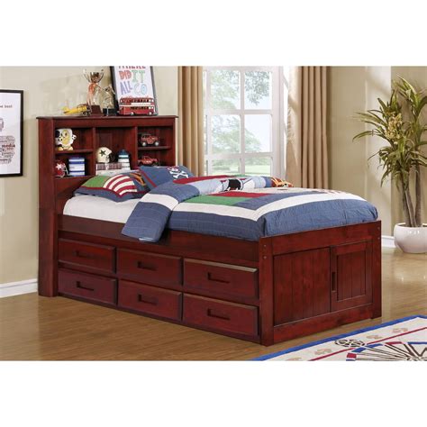 Buy OS Home and Office Furniture Model 2820-K6-KD Solid Pine Twin ...
